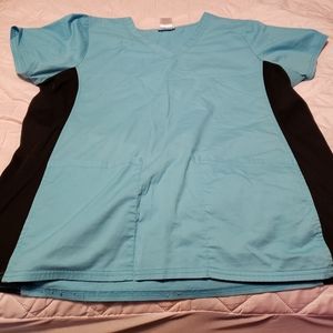 scrubstar turquoise scrub top